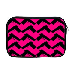 Pink Gun Apple Macbook Pro 17  Zipper Case by boho