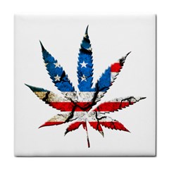 Marijuana Tile Coasters by boho