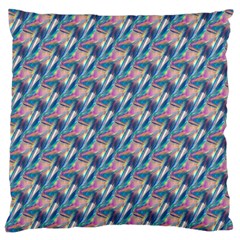 Holographic Hologram Large Flano Cushion Case (one Side) by boho