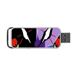 Monster Face Drawing Paint Portable Usb Flash (one Side) by Simbadda