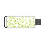 Leaves Pattern Seamless Portable USB Flash (Two Sides) Back
