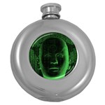 Code  Round Hip Flask (5 oz) Front