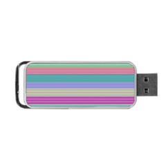 Backgrounds Pattern Lines Wall Portable Usb Flash (two Sides) by Simbadda