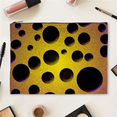 Background Design Random Balls Cosmetic Bag (xl) by Simbadda