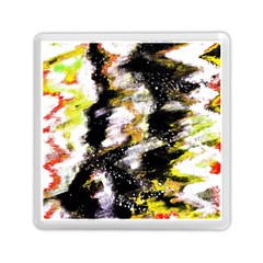 Canvas Acrylic Digital Design Memory Card Reader (square)  by Simbadda