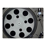 Turntable Record System Tones Double Sided Flano Blanket (Mini)  35 x27  Blanket Front