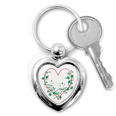 Heart Ranke Nature Romance Plant Key Chains (heart)  by Simbadda