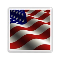 Flag United States Stars Stripes Symbol Memory Card Reader (square)  by Simbadda