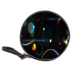 Glare Light Luster Circles Shapes Classic 20-cd Wallets by Simbadda