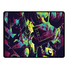 Items Headphones Camcorders Cameras Tablet Double Sided Fleece Blanket (small)  by Simbadda