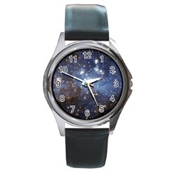 Large Magellanic Cloud Round Metal Watch by SpaceShop