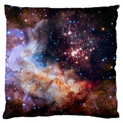 Celestial Fireworks Large Cushion Case (one Side) by SpaceShop