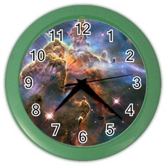 Pillar And Jets Color Wall Clocks by SpaceShop