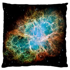 Crab Nebula Standard Flano Cushion Case (two Sides) by SpaceShop