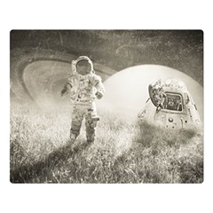 Astronaut Space Travel Space Double Sided Flano Blanket (large)  by Simbadda