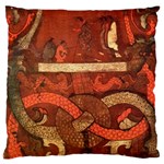 Works From The Local Large Flano Cushion Case (One Side) Front