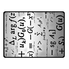 Science Formulas Fleece Blanket (small) by Simbadda