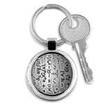Science Formulas Key Chains (Round)  Front