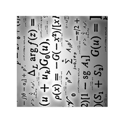 Science Formulas Small Satin Scarf (square) by Simbadda