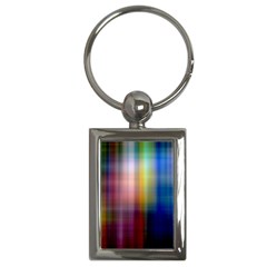 Colorful Abstract Background Key Chains (rectangle)  by Simbadda