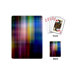 Colorful Abstract Background Playing Cards (mini)  by Simbadda