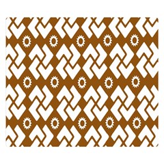 Art Abstract Background Pattern Double Sided Flano Blanket (small)  by Simbadda