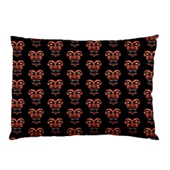 Dark Conversational Pattern Pillow Case by dflcprints