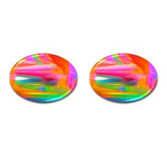 Abstract Illustration Nameless Fantasy Cufflinks (oval) by Amaryn4rt