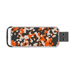 Camouflage Texture Patterns Portable USB Flash (Two Sides) Back