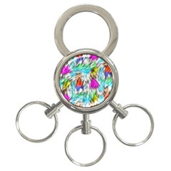 Fur Fabric 3-ring Key Chains by Simbadda