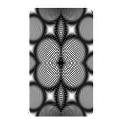 Mirror Of Black And White Fractal Texture Memory Card Reader by Simbadda