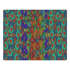 Sea Of Mermaids Double Sided Flano Blanket (large)  by pepitasart