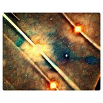 Light Space Double Sided Flano Blanket (Medium)  60 x50  Blanket Front