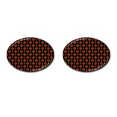 Dollar Sign Graphic Pattern Cufflinks (oval) by dflcprints