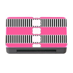 Custom Water Bottle Labels Line Black Pink Memory Card Reader With Cf by Mariart