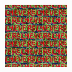 Typographic Graffiti Pattern Medium Glasses Cloth by dflcprints