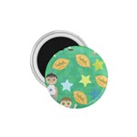 Football Kids Children Pattern 1.75  Magnets Front