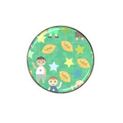 Football Kids Children Pattern Hat Clip Ball Marker (10 Pack) by Nexatart