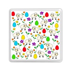 Easter Lamb Memory Card Reader (square)  by Valentinaart