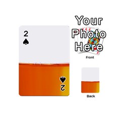The Wine Bubbles Background Playing Cards 54 (mini)  by Nexatart