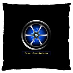 Power Core Standard Flano Cushion Case (two Sides) by linceazul