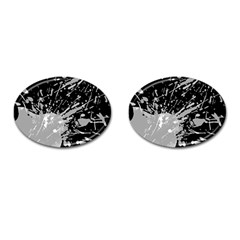 Art About Ball Abstract Colorful Cufflinks (oval) by Nexatart