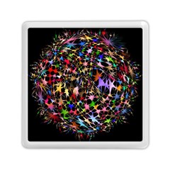 Network Integration Intertwined Memory Card Reader (square)  by Nexatart