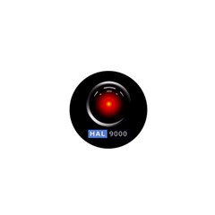 Hal 9000 1  Mini Buttons by linceazul