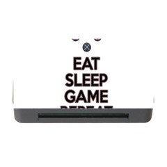 Eat Sleep Game Repeat Memory Card Reader With Cf by Valentinaart