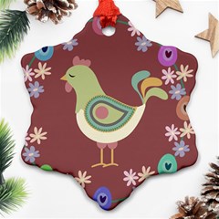 Easter Ornament (snowflake) by Valentinaart
