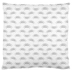 Pop Art Style Crabs Motif Pattern Blob Large Cushion Case (one Side) by dflcprints