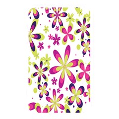 Star Flower Purple Pink Memory Card Reader by Mariart