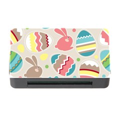 Easter Rabbit Bunny Rainbow Memory Card Reader With Cf by Mariart