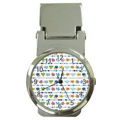 Coral Reef Fish Coral Star Money Clip Watches by Mariart